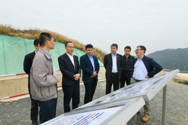 現場調研兩裝置建設情況